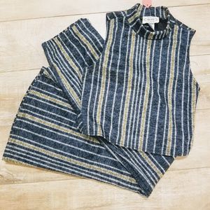 NWT OBJEX Bell Bottom Pants Size Medium